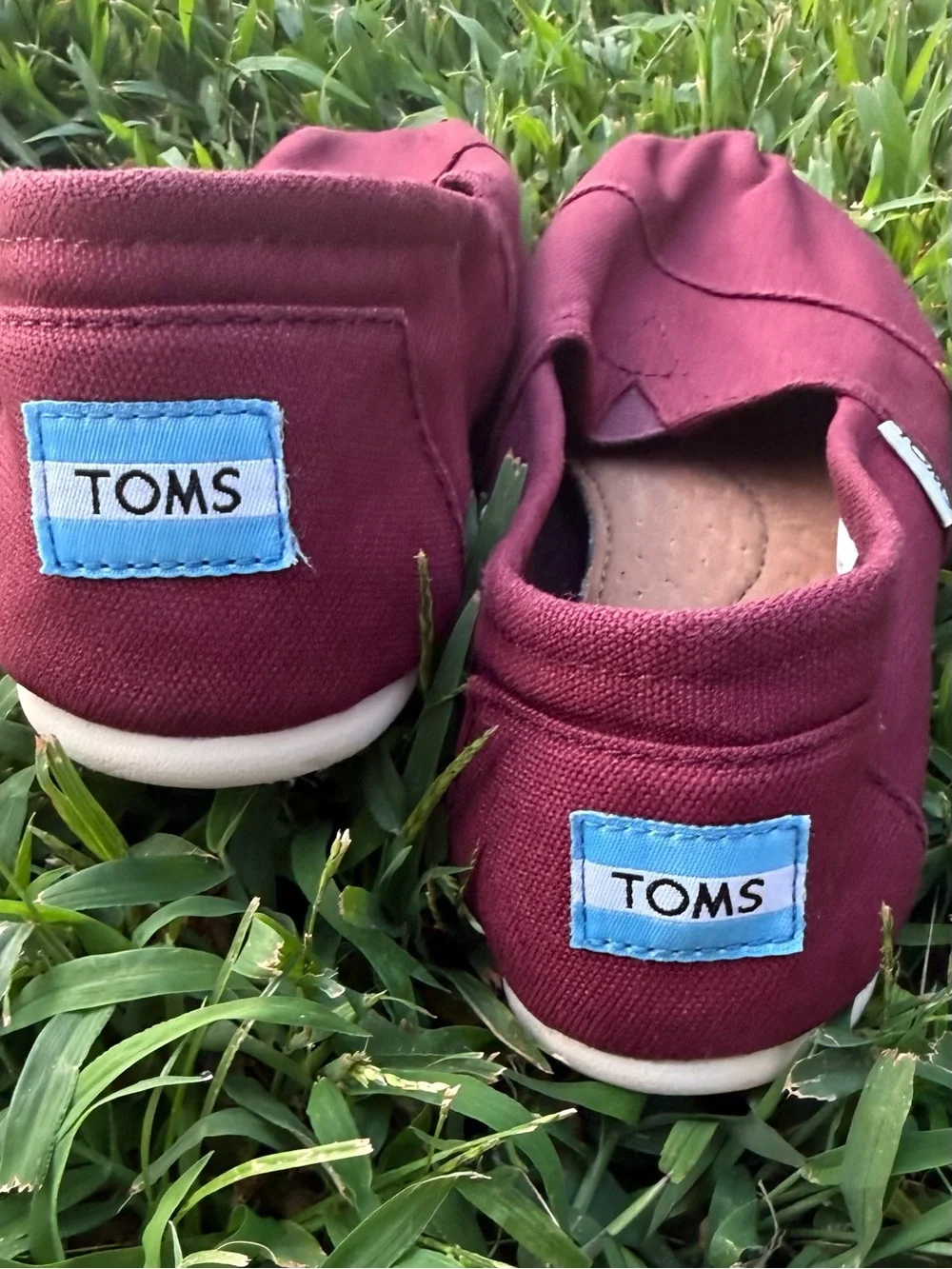 Toms Women’s Slip-On Espadrilles in Deep Raspberry